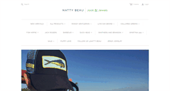Desktop Screenshot of natty-beau.com